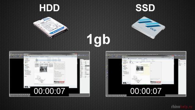 SSD-накопитель - помощник Rhinoceros? смотреть онлайн