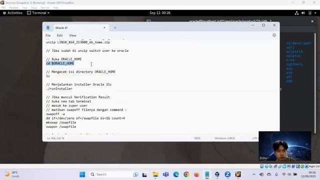 Tutorial Install Oracle 21c Menggunakan Linux Didalam Virtual Box смотреть онлайн