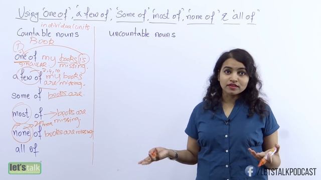 Mistakes in English speaking with – One of, Few of, Some of & All of – Improve spoken English смотреть онлайн