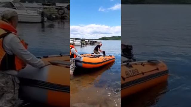 2х тактный лодочный мотор ZONGSHEN 30, так и не завели, #motosnab #лодочныймотор #китайский #море смотреть онлайн