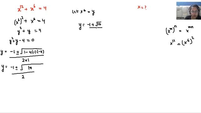 Solve X^12 + X^6=4 | Learn How to Solve Exponential Equation Quickly смотреть онлайн