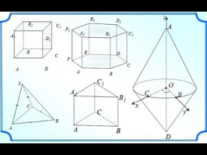 11 класс_Стереометрия. Какие тела удобно вписать в прямоугольную систему координат