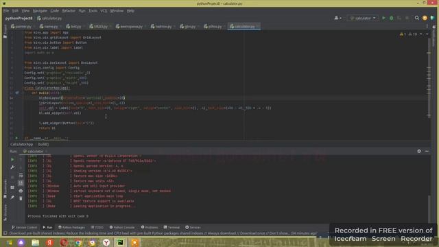 Часть 1| Создание кнопок и текстового поля в калькуляторе на kivy python | IT python online смотреть онлайн