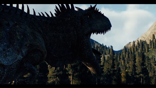 ARK Carcharodontosaurus Vs Giganotosaurus EPIC CINEMATIC BATTLE ! Jurassic World Evolution 2