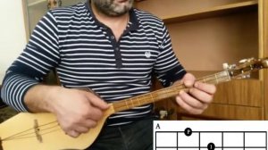 Hallelujah - Georgian folk music instrument Panduri chords