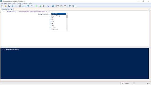 Convert PS1 to EXE with PowerShell смотреть онлайн
