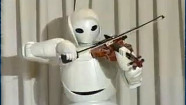 Toyota Robot Plays Violin смотреть онлайн