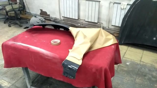 Как нанести антигравий на деталь? смотрим... смотреть онлайн