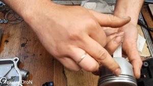 Замена колец на двигателе 170F 7л.с. Двигатель кушает масло.