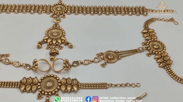Matt polish Bridal Jewellery uniq collection | surat gujrat || official video || смотреть онлайн