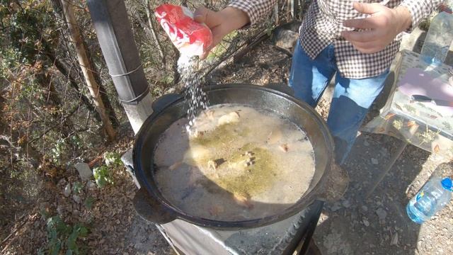 Классическая шурпа из баранины. Самый вкусный рецепт супа в казане. смотреть онлайн