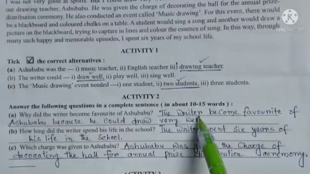 class 5 model activity task English part 3// model activity task class 5 english part 3@wbbse. смотреть онлайн
