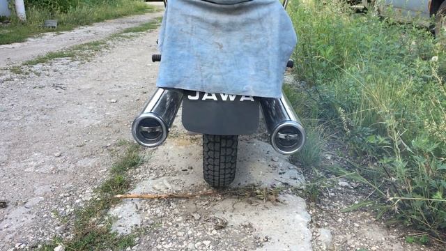 Ява - 634 1976 г.вып. Работа двигателя, холодный и горячий запуск. смотреть онлайн