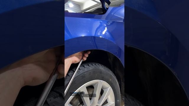 Сохранение оригинального крыла без окраски +7(925)744-36-31 #skoda #rapid #pdr #вмятина смотреть онлайн