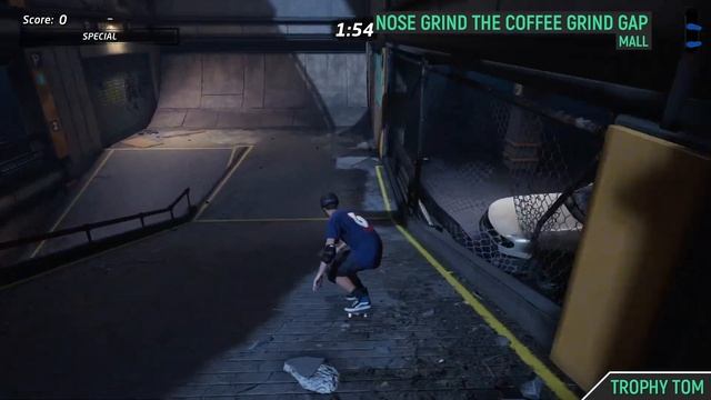 Tony Hawk's Pro Skater 1+2 - Mall - All Goals, Collectibles, Alien, Stat Points (Vert) & V-Logo ? смотреть онлайн