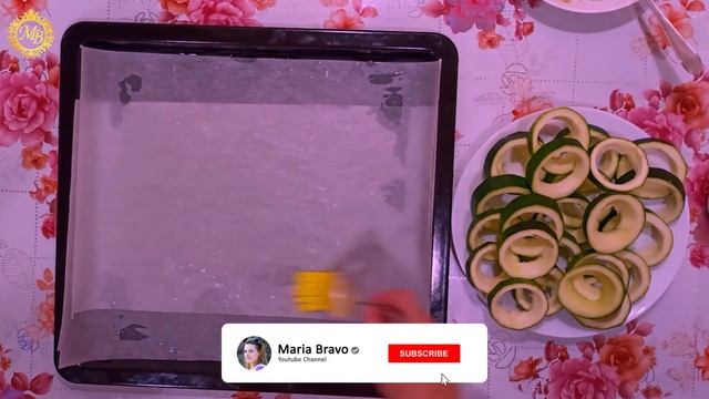 Фаршированные кружочки из кабачков в духовке. Вкусное блюдо из кабачков/цукини и фарша, под сыром. смотреть онлайн