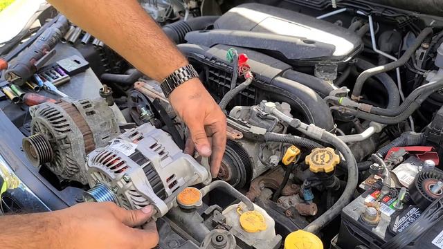 2010-2014 Subaru outback alternator replacement смотреть онлайн