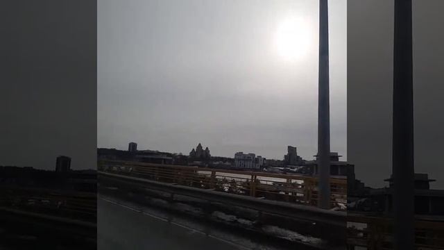 Поездка по Казани Мост Миллениум смотреть онлайн