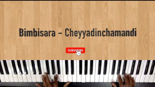 Bimbisara | Cheyyandinchamandi | Piano Cover | Aditya CN | Chords Music Academy смотреть онлайн