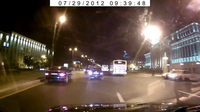 Night Road Baku   ночное Баку