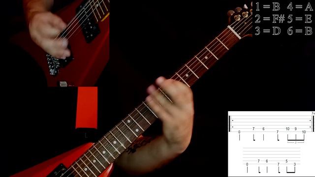 Jungle Rot - Maggot Infested (guitar cover playthrough tab) смотреть онлайн