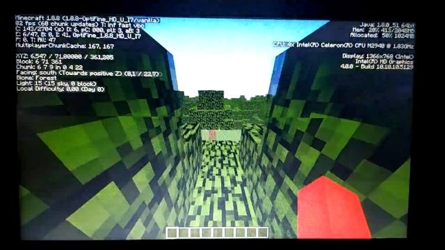 Minecraft 1.8.8 on Lenovo 11e Chromebook Thinkpad(2nd gen)(Celeron N2940 + 4GB RAM) смотреть онлайн
