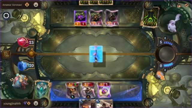 Some very close calls against Amateur Aeronaut | Legends of Runeterra Path of Champions Gameplay смотреть онлайн