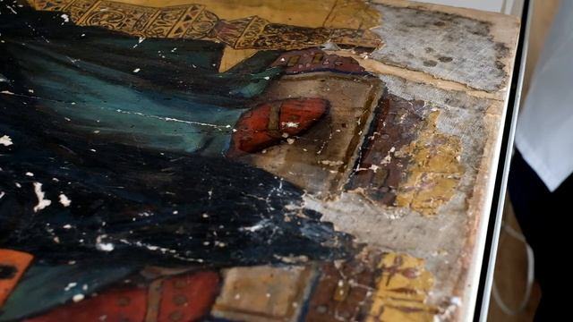 Реставрация иконы «Святая Мария с младенцем» в собрании БГХМ им. М.В. Нестерова смотреть онлайн