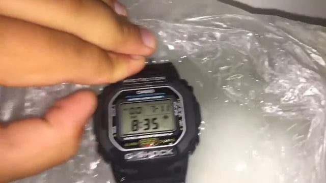 КРАШ-ТЕСТ#1: во льду 13 часов (DW-5600-1V/DW-5600-1VER)