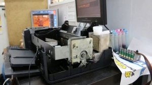 2 мигающие лампы Epson / Чем смазать принтер  / 2 flashing lamp epson
