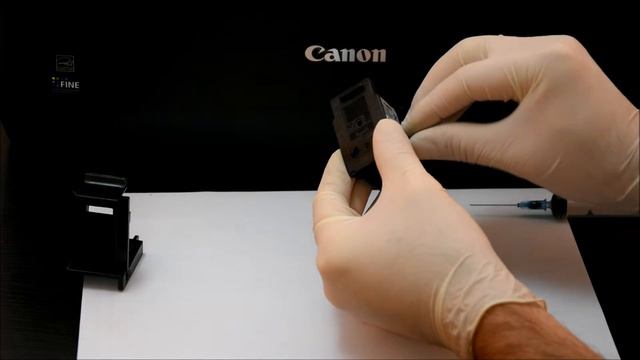 Como recargar cartucho negro canon PG-540 смотреть онлайн