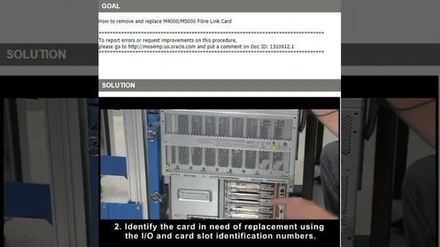 Sun Oracle M4000 M5000 Fibre Link Card смотреть онлайн