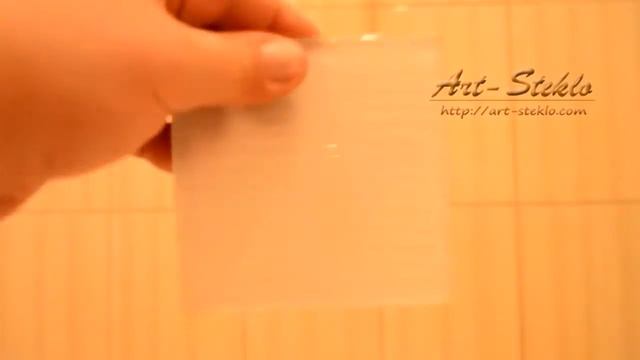 Стеклянная смальта светящаяся в темноте. Орнамент "волна". Базовый цвет люминофора - зелёный смотреть онлайн