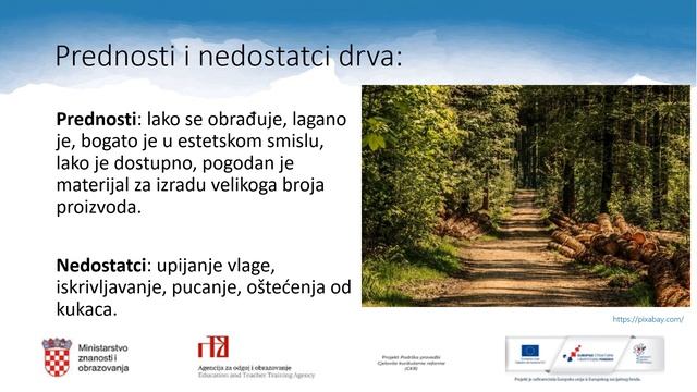 Tehnička kultura 5.r. OŠ - Drvo i svojstva drva смотреть онлайн
