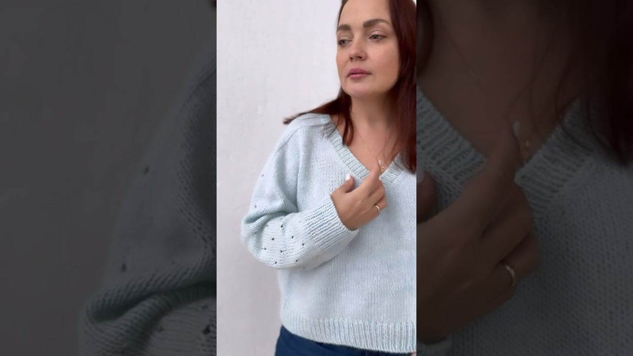 Новый мк уже на сайте https://annaboronbekova.ru #вязание #мкповязанию #стильноевязание #мкспицами смотреть онлайн