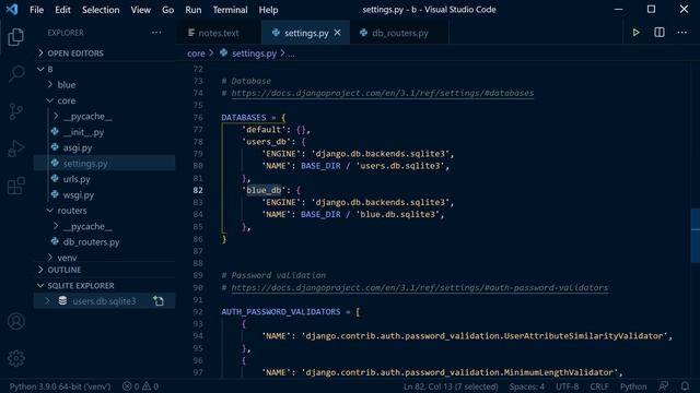 Django Multiple Database Setup Ex1 смотреть онлайн