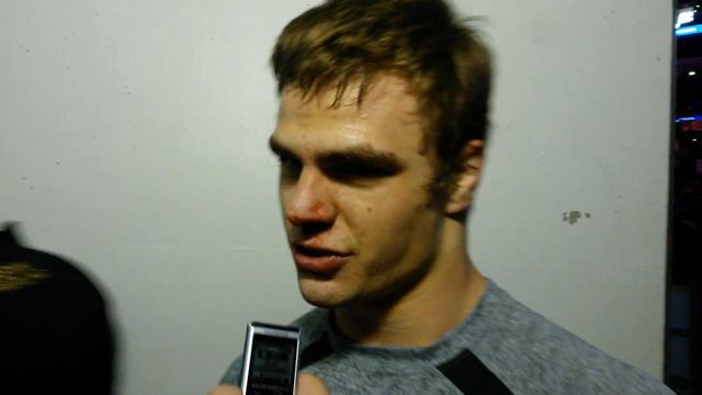 Penn individual winner Chase Osborn talks after Kingsmen's first ever state team title. смотреть онлайн