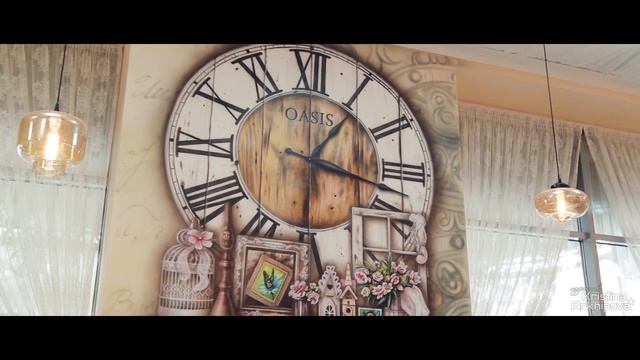 Роспись стен в кафе "ОАЗИС" Художник Кристина Архипова смотреть онлайн