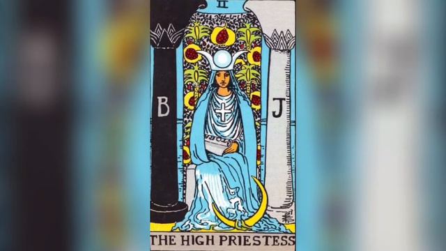 Карта Верховная Жрица из семинара Алиции Хшановской смотреть онлайн