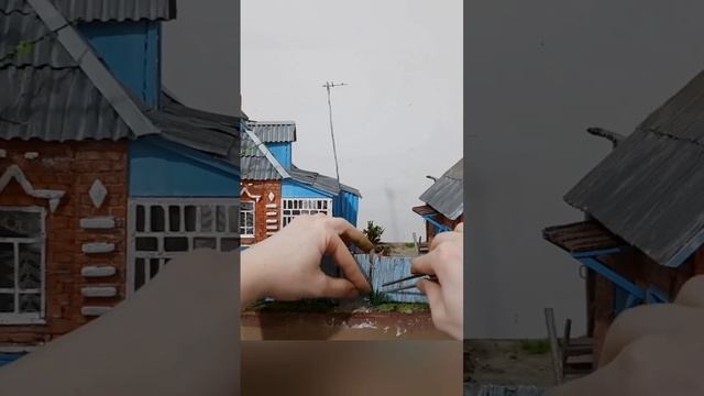 Деревенский дворик / Rustic patio / DIY смотреть онлайн