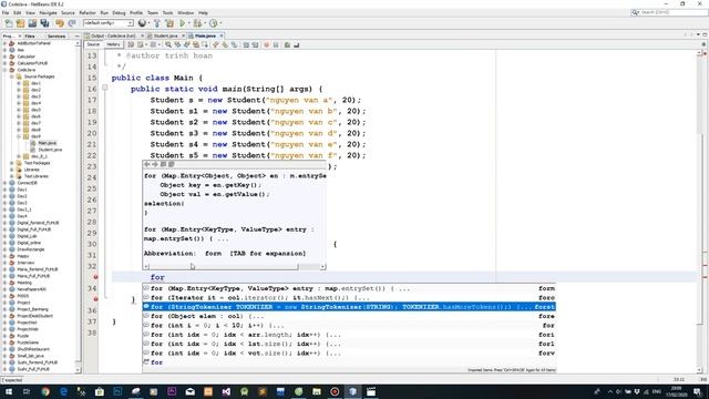 Lập trình Java - Dùng vòng For Each để in List Object смотреть онлайн