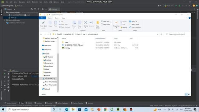 YOUTUBE DOWNLOADER | PYTHON SCRIPT | MAKE YOUR OWN DOWNLOADER смотреть онлайн