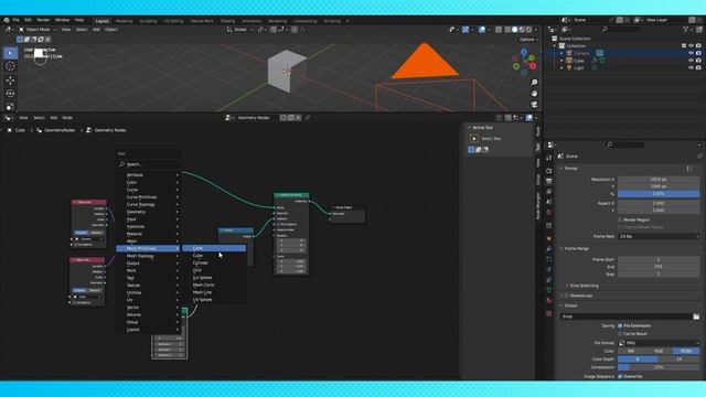 Simple LOD system with Blender geometry nodes смотреть онлайн