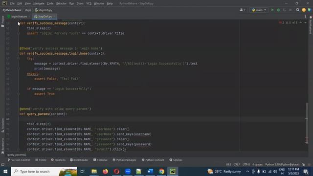 Part 6: Setup Table Formate in Cucumber Python | Behave(BDD) | Telugu смотреть онлайн