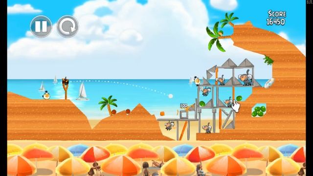 ?? Angry Birds Rio [Nintendo Wii] — Beach Volley, longplay смотреть онлайн