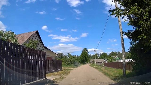 Олехновичи, Молодечненский район, Минская область. Рулим по дорогам Беларуси. Drive tour in Belarus смотреть онлайн