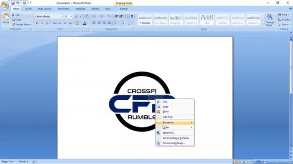 MS Word Logo Design Tutorial : Make Professional Logo in Microsoft Word