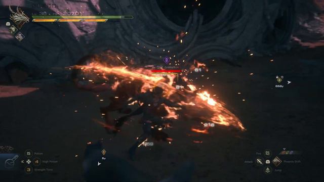 FINAL FANTASY 16 - GRIMALKIN LOCATION & GAMEPLAY 4K 60FPS смотреть онлайн