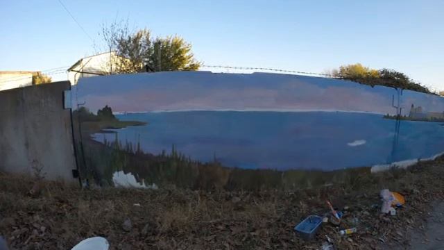 Картина в таймлапс, Белгород-Днестровская крепость смотреть онлайн