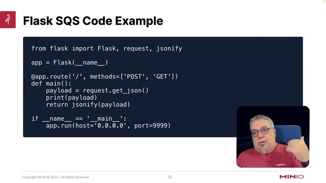MinIO Events Notifications - Setting Up Webhooks Using Python смотреть онлайн